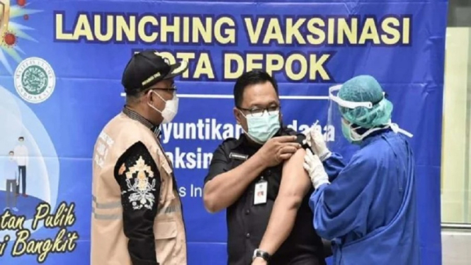 Wakil Wali Kota Depok Terpapar Covid-19 Usai Disuntik Vaksin Corona