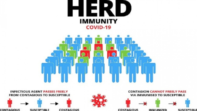 Herd Immunity Bisa Tercapai dengan Protokol Kesehatan dan Vaksinasi (Foto Alomedika)