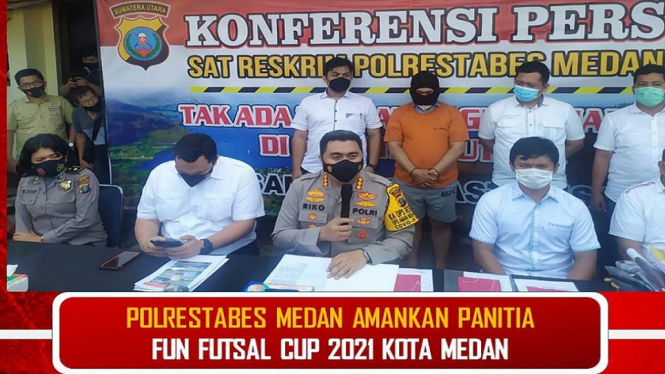 Laga Futsal Antara Polsek Medan Kota vs Alwasliyah Berujung Pemecatan Kapolsek dan Kanit (Foto Instagram)