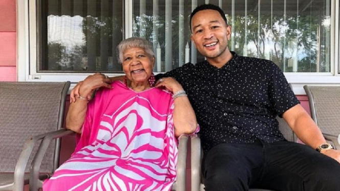 John Legend Bagikan Kabar Duka, Nenek Tercinta Meninggal Dunia di Usia 91 Tahun (foto: Instagram)