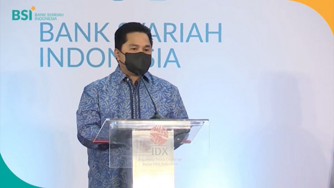 Menteri BUMN Erick Thohir: Hadirnya Bank Syariah Indonesia Sebagai Kesetaraan (Foto Instagram)