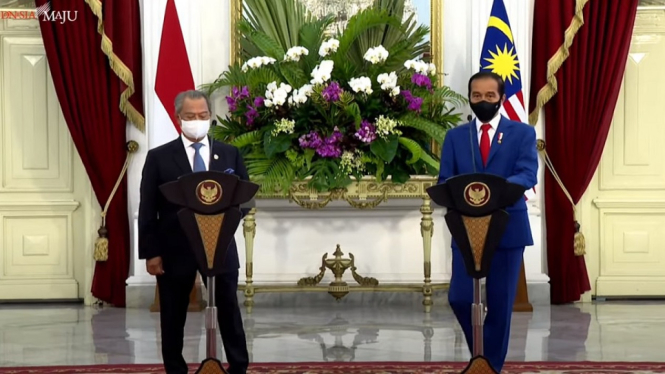 presiden jokowi dan pm malaysia