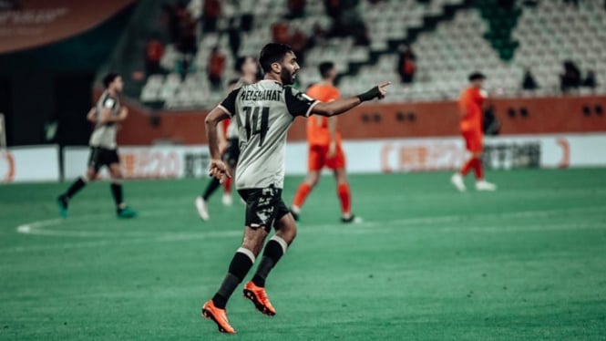 Al Duhail SC vs Al Ahly 0-1 gol Hussein El Shahat 1