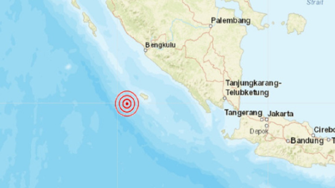 Gempa 6,5 Skala Richter Goyang Laut Bengkulu, Tak Berpotensi Tsunami