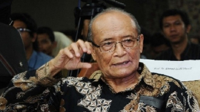 Prihatin Kondisi Bangsa, Buya Syafii Sebut Indonesia Bisa Jadi Keping Neraka Sebelum 2045 (Foto republika.co.id)