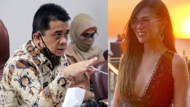 Wagub Riza Patria Pastikan Crazy Rich PIK Helena Lim Tidak Dapat Vaksin Kedua (Foto Kolase)