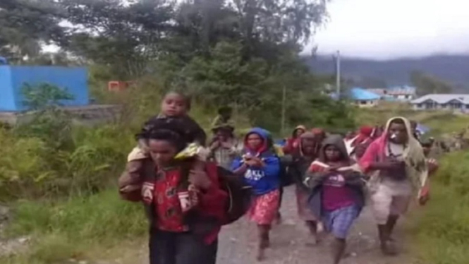 Teror KKSB, Ribuan Warga di Intan Jaya Papua Tinggalkan Rumah