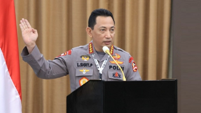 Kapolri Jenderal Listyo Sigit Prabowo Menyebut UU ITE Sudah Tidak Sehat (Foto Divisi Humas Polri)