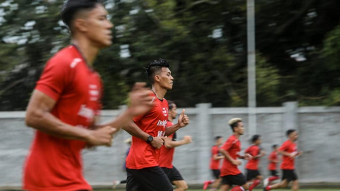 Bali United latihan