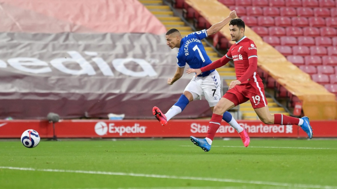 Jadi Tamu, Everton Depak Liverpool dari Zona Liga Champions Usai Menang 2-0 (Foto Twitter)