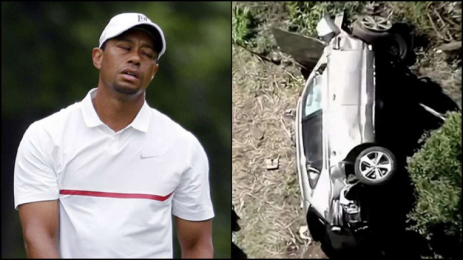 Kondisi Terbaru Tiger Woods Setelah Mobilnya Masuk Jurang