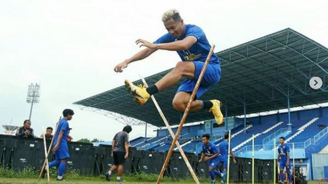 Latihan Perdana Arema FC Fokus pembenahan fisik