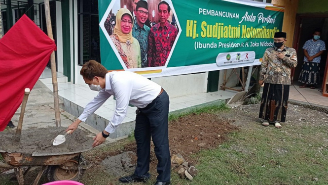 Ponpes Al-Mizan Jatiwangi Jadi Contoh Pengembangan Rumah Instan Permanen (Foto Istimewa)
