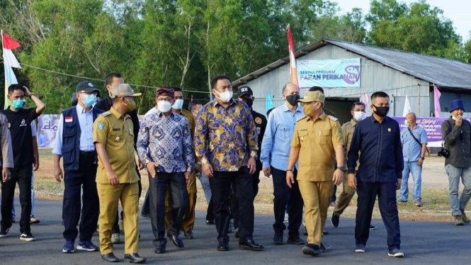 Cahaya dari Timur di Tanah Bunda Melayu, Kabupaten Lingga, Kepri (Foto antvklik.com-Yusufi)