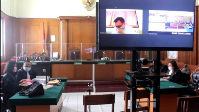 Sidang Kasus Penipuan Tambang Nikel, Saksi Sebut Janji Tak Sesuai Target (Foto ANTV-Syamsul Huda)