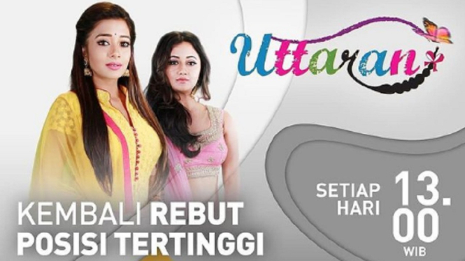 Serial India ANTV, Uttaran posisi nomor satu. (Foto: Instagram @antv_official)