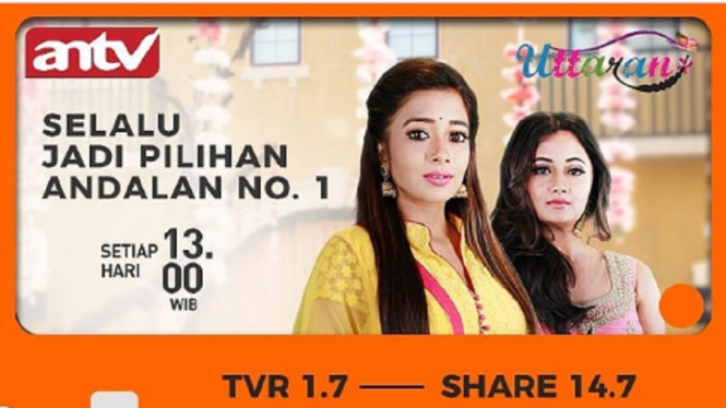 Serial India ANTV, Uttaran pilihan andalan nomor satu. (Foto Instagram @antv_official)