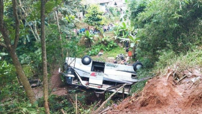Menewaskan 29 Orang, Polisi Belum Menetapkan Tersangka Kasus Kecelakaan Bus di Sumedang (Foto Instagram)