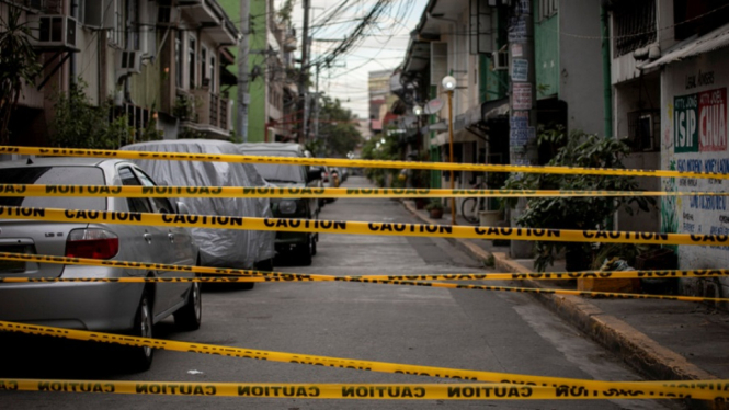 Kasus Positif Covid-19 Terus Melonjak, Filipina Kembali Terapkan Lockdown (Foto Reuters)