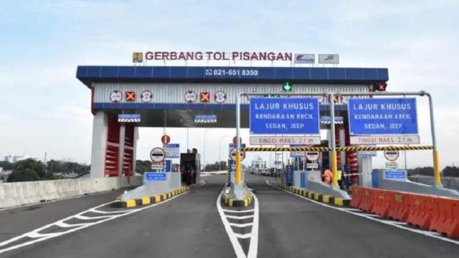 Gerbang Tol Pisangan Dibuka Menghubungkan Tol Becakayu dan Ir Wiyoto Wiyono (Foto ANTV-Shandi March)