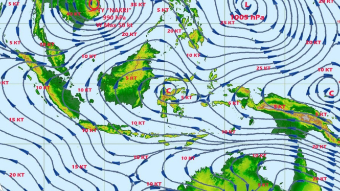 BMKG Prediksi Potensi Hujan Lebat di Berbagai Wilayah di Indonesia