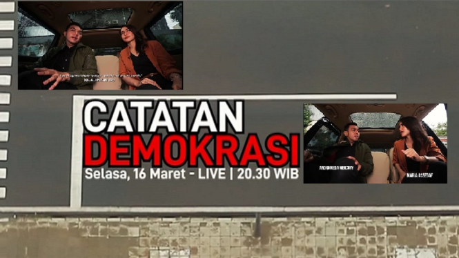 Catat! tvOne Punya Program Baru, Namanya Catatan Demokrasi