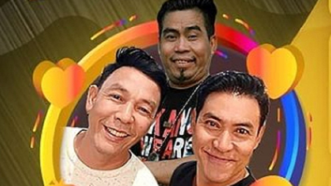 Daus Separo, Bopak dan Abun Hadi. (Foto Instagram @antv_official)