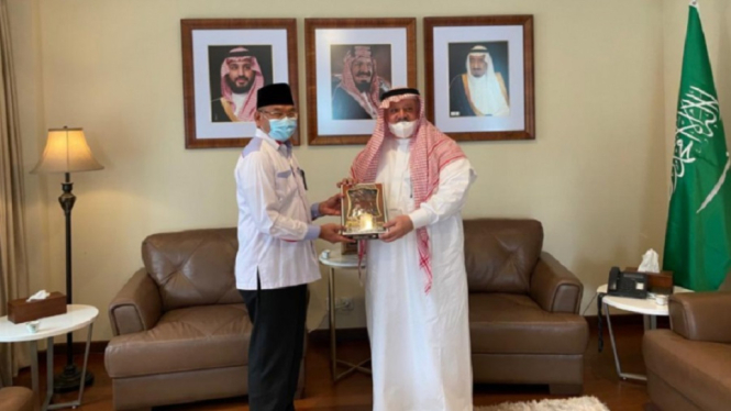 Persiapan Ibadah Haji 2021, Dirjen PHU Kemenang Bertemu Dubes Arab Saudi