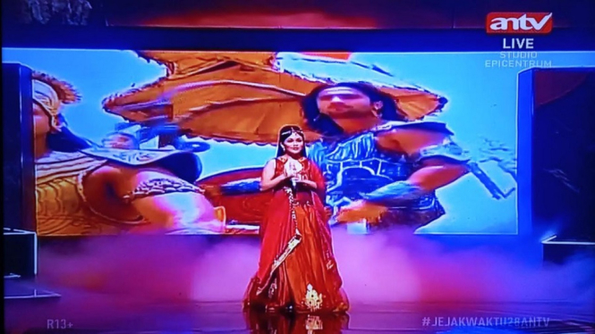 Merdunya Suara Ayu Ting Ting saat Menyanyi 'Mahabharata' di Jejak Waktu ANTV