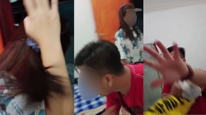Video Viral Oknum Polisi Terciduk Suami dari Wanita yang Diselingkuhinya di Kamar Kos (Foto Kolase Kumparan)