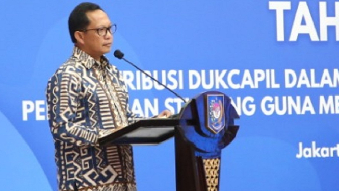 Mendagri: Rakornas Dukcapil 2021 Jadi Momentum Evaluasi Kinerja Jajaran Dukcapil (Foto Puspen Kemendagri)