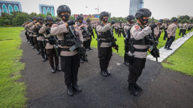 Mabes Polri Diserang Terduga Teroris, Polda Jawa Timur Perketat Pengamanan