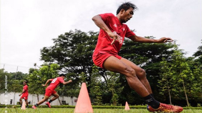 PSM Makassar latihan hadapi Borneo FC