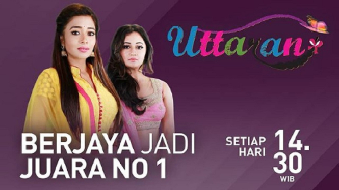 Serial India ANTV, Uttaran berjaya jadi juara nomor satu. (Foto: Instagram @antv_official)