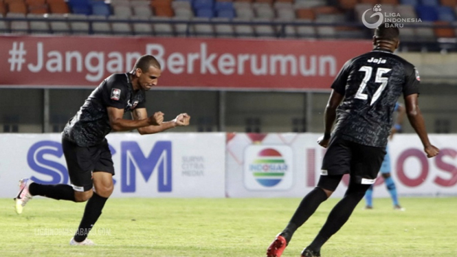 Persela Lamongan vs Madura United 1-1 gol Bruno Lopes