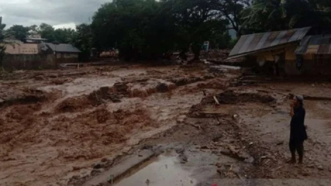 Sedikitnya 54 Nyawa Manusia Tumbang Diterjang Banjir Bandang di Flores (Foto BPBD Lembata)