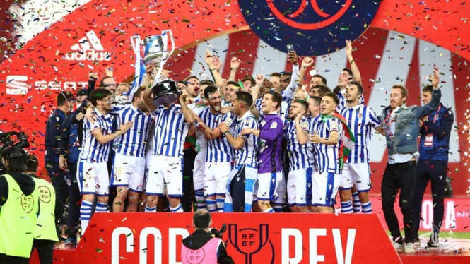 Athletic Bilbao vs Real Sociedad 0-1 juara Copa Del Rey 2019-2020
