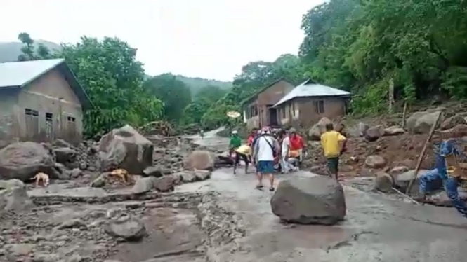 UPDATE Korban Banjir Bandang di NTT: 138 Orang Meninggal dan 61 Hilang (Foto Dok. ANTV/Oktavianus Koban)