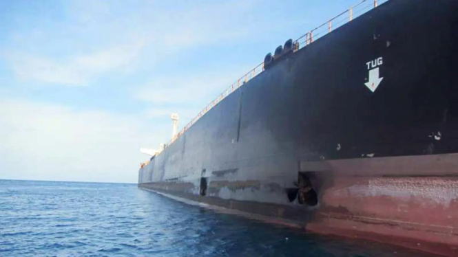kapal kargo iran diserang israel