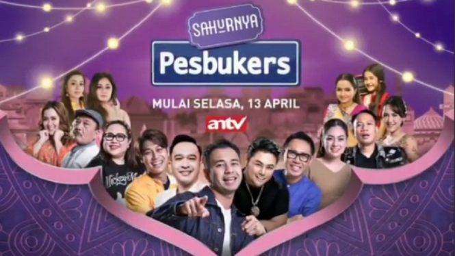 Sahurnya Pesbukers ANTV mulai Selasa (13/4/20201). (Foto: Instagram @antv_official)