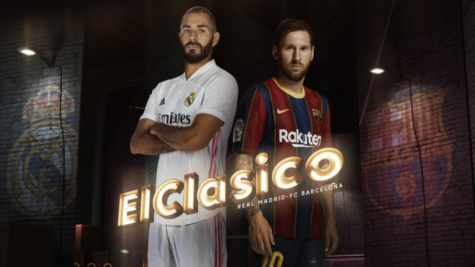 Detik-detik Jelang Duel ElClasico, Real Madrid Vs Barcelona, Siapa Pemenang? (Foto Twitter)