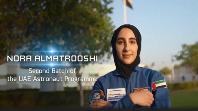 wanita arab astronot