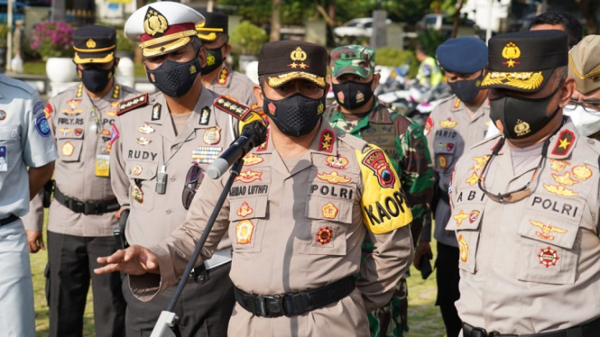 Larangan Mudik, Polda Jateng Siapkan 14 Titik Penyekatan di Seluruh Rest Area (Foto Humas Polda Jateng)