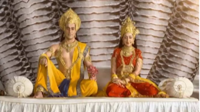 Serial India ANTV, Paramavatar Shri Krishna. (Foto; Instagram @antv_official)