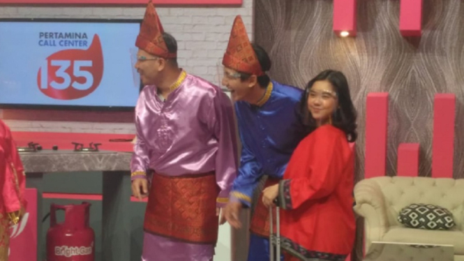 Vicky Prasetyo, Harris Vriza dan Ziva Magnolia. (ANTV/Cendono)