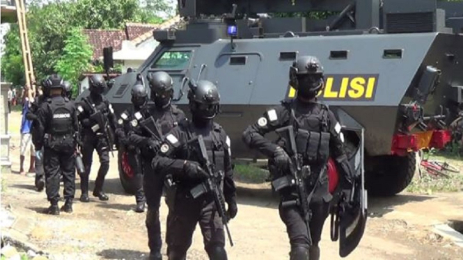 Lagi, Densus 88 Anti Teror Tangkap Seorang Terduga Teroris di Kota Makassar
