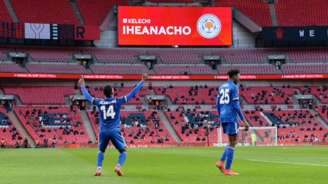 Leicester City vs Southampton 1-0 gol Kalechi Iheanacho antar ke Final Piala FA