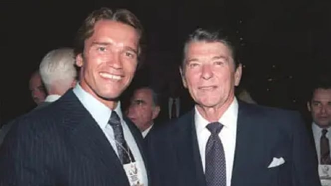 ronald reagan and arnold schwarzenegger