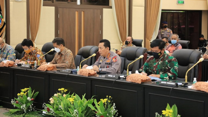 Kapolri Jenderal Listyo Sigit Prabowo: Keselamatan Rakyat Hukum Tertinggi (Foto Humas Polri)