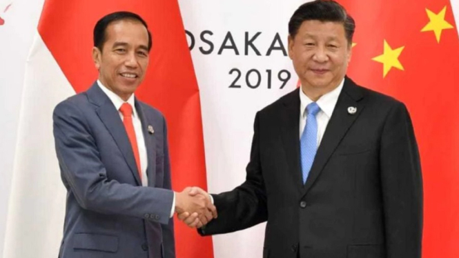 jokowi dan xi jinping